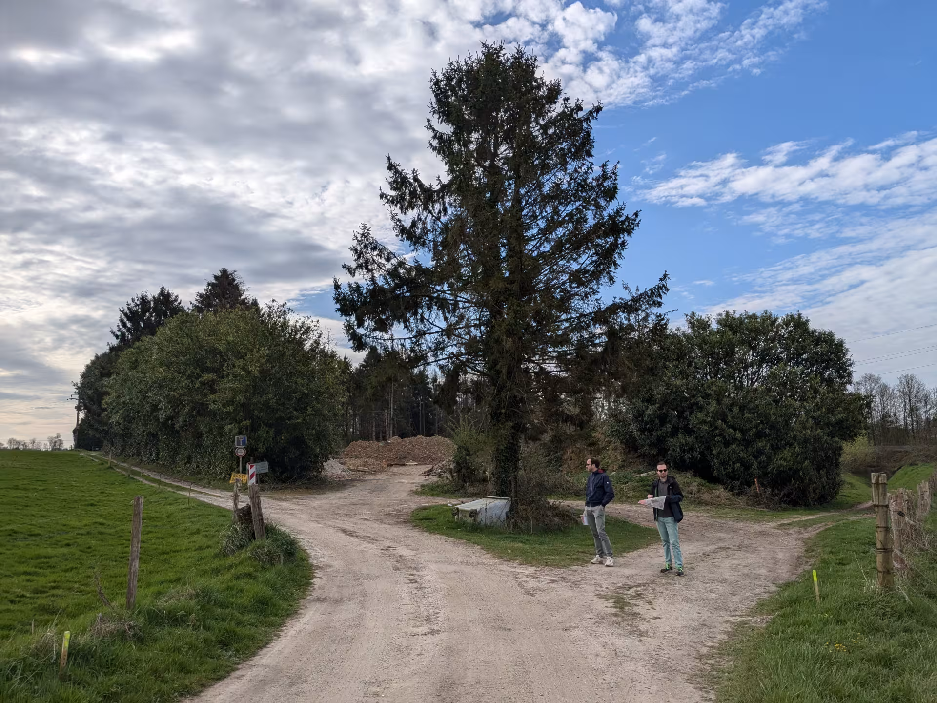 Repérage terrain pour l'itinéraire de Roumare à Pissy-Pôville