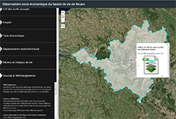 Observatoire socio-economique Bassin de vie de Rouen