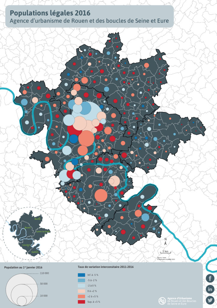 AURBSE : Populations légales 2016