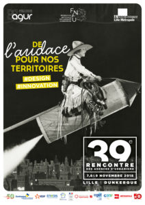 Affiche 39e Rencontre Agences d'urbanisme