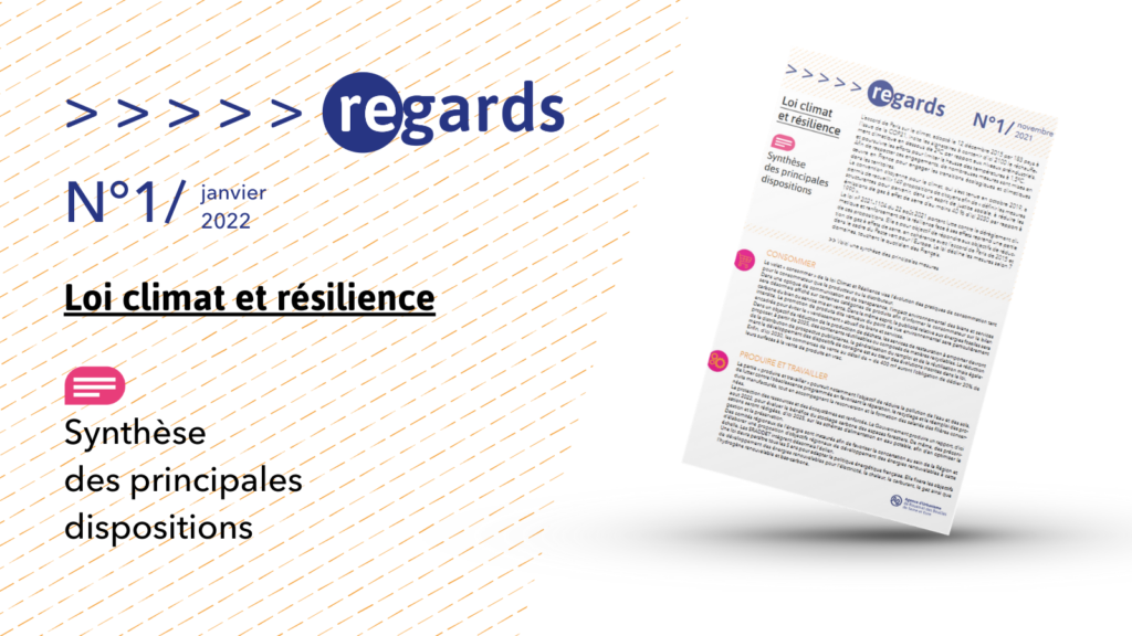 Loi climat et résilience. Synthèse des principales dispositions